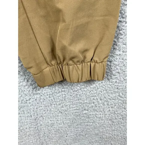 Spyder Men's Tan Joggers With Zipper Size L - Picture 12 of 12